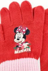 SETINO Dievčenské rukavice "Minnie Mouse" - červená - 12x16 cm