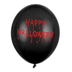 PartyDeco Latexové balóny Happy Halloween 12" - 6 ks