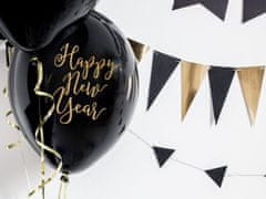 PartyDeco Latexové balóny Happy New Year 12" - 6 ks