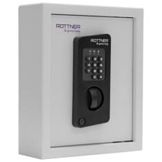 Rottner Keytronic 20 sejf na kľúče šedý | Elektronický zámok | 24.5 x 30 x 11 cm