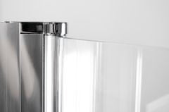 eoshop Dvojkrídlové sprchové dvere do niky COMFORT F 9 grape sklo 118 - 123 x 195 cm