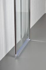 eoshop Dvojkrídlové sprchové dvere do niky COMFORT F 9 grape sklo 118 - 123 x 195 cm