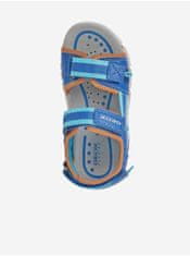 Geox Modré chlapčenské sandále Geox Dynomix 33
