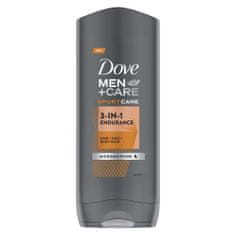 Dove Men+Care SportCare Endurance+Comfort sprchový gél na telo, tvár a vlasy pre mužov 400 ml