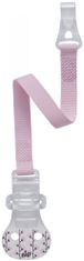 NIP Klip na cumlík-háčik, dievčatko (blossom pink)