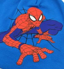 SETINO Chlapčenská bavlnená čiapka "Spider-man" svetlo modrá 52 cm Modrá