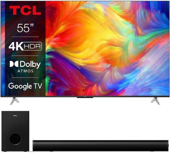 TCL 55P638 + TCL S522W