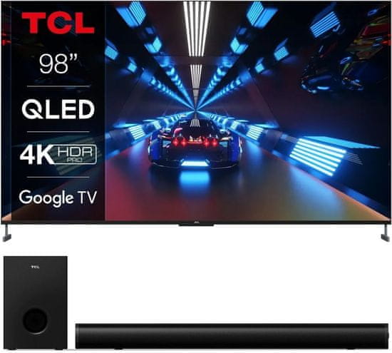TCL 98C735 + TCL S522W