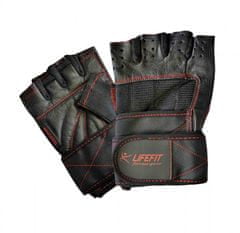 LIFEFIT Fitnes rukavice LIFEFIT TOP, vel. XL, čierne Oblečenie veľkosť: XL