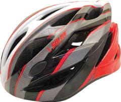 Sulov Cyklo helma RAPID, červená Helma veľkosť: M