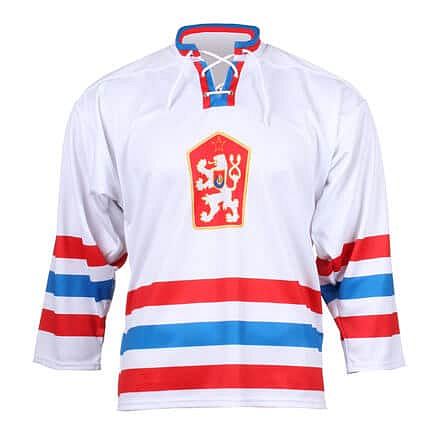 Merco Replika ČSSR 1976 hokejový dres biela Veľkosť oblečenie: XL