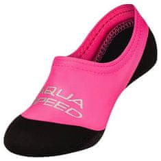Aqua Speed Neo detské neoprénové ponožky ružová Veľkosť (obuv): 22/23