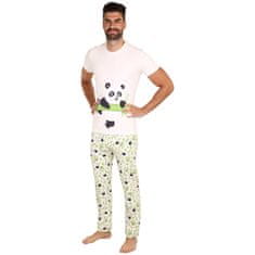 Dedoles Veselé pánske pyžamo Panda a bambus (D-M-SW-MP-C-C-1443) - veľkosť XL