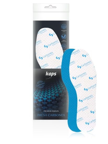 Kaps Fresh Carbonex antibakteriálne vložky do topánok proti zápachu