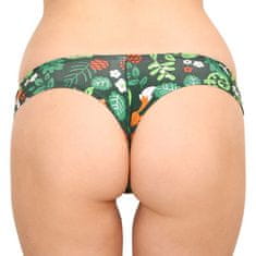 Dedoles Veselé dámske brazílske nohavičky Lesné zvieratká (D-W-UN-BL-C-C-1366) - veľkosť XS