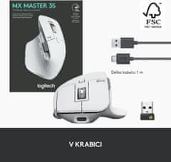 Logitech MX Master 3S (910-006560), biela
