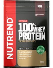 Nutrend 100% Whey Protein 400 g, banán-jahoda