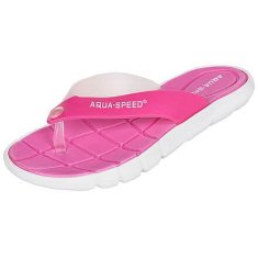 Aqua Speed Bali dámske žabky ružová-biela Veľkosť (obuv): 36