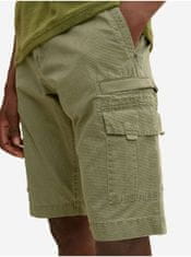 Tom Tailor Kaki pánske šortky s vreckami Tom Tailor M-L