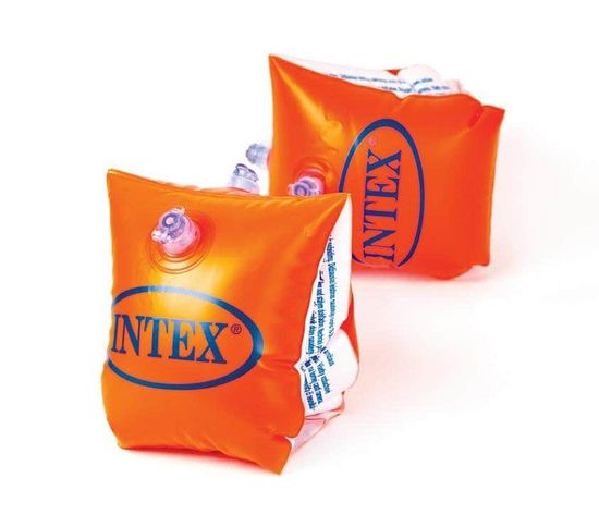 Intex Rukávky nafukovacie 58642 DELUXE - oranžová