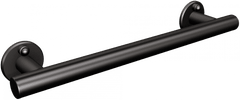 ANDEX Rovný držiak sprchy 37 cm čierny 804/370NG (čierna nehrdzavejúca oceľ)