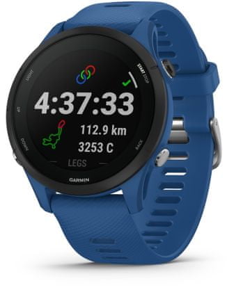 moderné inteligentné hodinky Garmin Forerunner 255 výkonná GPS Bluetooth odolné do hĺbky 50 m 5ATM bezkontaktné platby garmin pay batéria s výdržou 14 dní viac ako 30 športových profilov denné návrhy tréningu na mieru čas na zotavenie race predictor merania srdcového rytmu krokomer gps glonass galileo wifi ant plus body battery energy monitor smart notifikácia detekcie pádov výkonné inteligentné hodinky bežecké hodinky pre bežcov triatlon vytrvalostný beh multišport