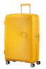 Cestovný kufor Soundbox 77cm žltá Spinner rozšíriteľný