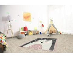 Vopi Detský koberec Kiddo F0132 pink 80x150