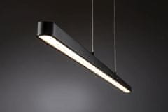 Paulmann PAULMANN LED závesné svietidlo Lento meniteľná biela 3x13,5W čierna mat stmievateľné 79885
