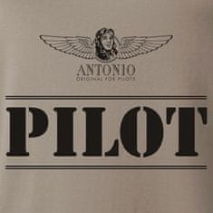 ANTONIO Tričko s nápisom PILOT GR, S