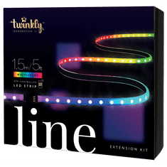 Twinkly LINE predlžovací pásik RGB, 1,5 m, B
