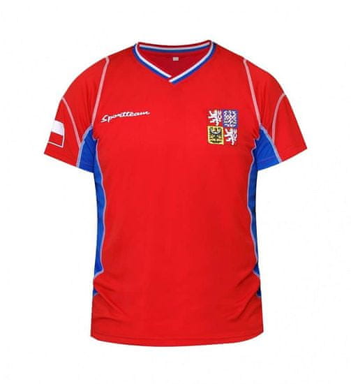Sportteam Futbalový dres ČR 1, chlapčenský Oblečenie veľkosť: 158-164