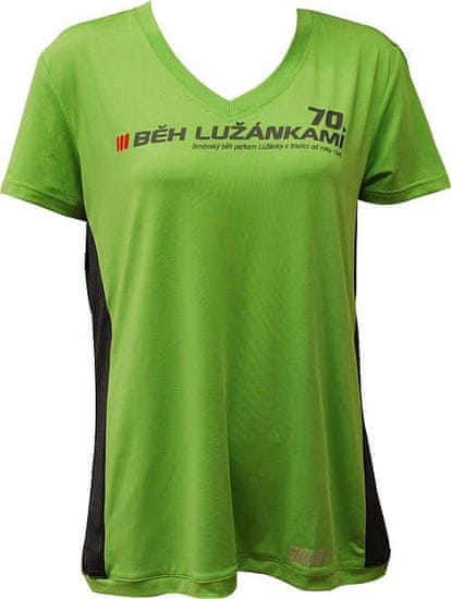Sulov Dámske bežecké tričko SULOV RUNFIT, zelené Veľkosť: L Oblečenie veľkosť: XXL