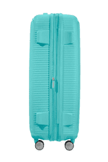 American Tourister Cestovný kufor Soundbox 77cm modrá Spinner rozšíriteľný
