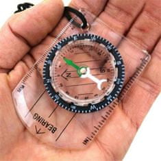 Northix Kompaktný kompas na túru 