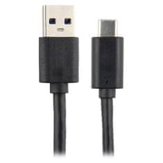 Northix Kábel USB na USB-C – 1 m – čierny 