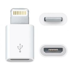 Northix Adaptér Micro-USB na Lightning – biely 