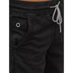 Dstreet Pánske šortky džínsové SIRLEY čierne sx1435z s30