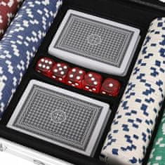 Northix Pokerový set - 300 žetónov 