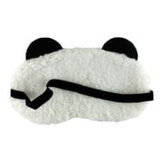 Northix Eyes Closed Panda, Fluffy Sleep Maska na cestovanie a relax 