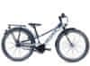 Detský bicykel troX EVO 7s antracitový/tyrkysový (od 120 cm)