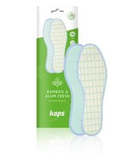 Kaps Bamboo & Alum Fresh pohodlné športové vložky do topánok proti zápachu veľkosť 36