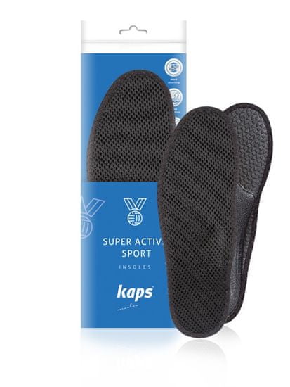 Kaps Super Active Sport pohodlné športové vložky do topánok proti zápachu