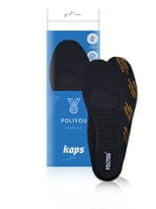 Kaps Pohodlné športové tvarované vložky do topánok proti zápachu Poliyou veľkosť 44