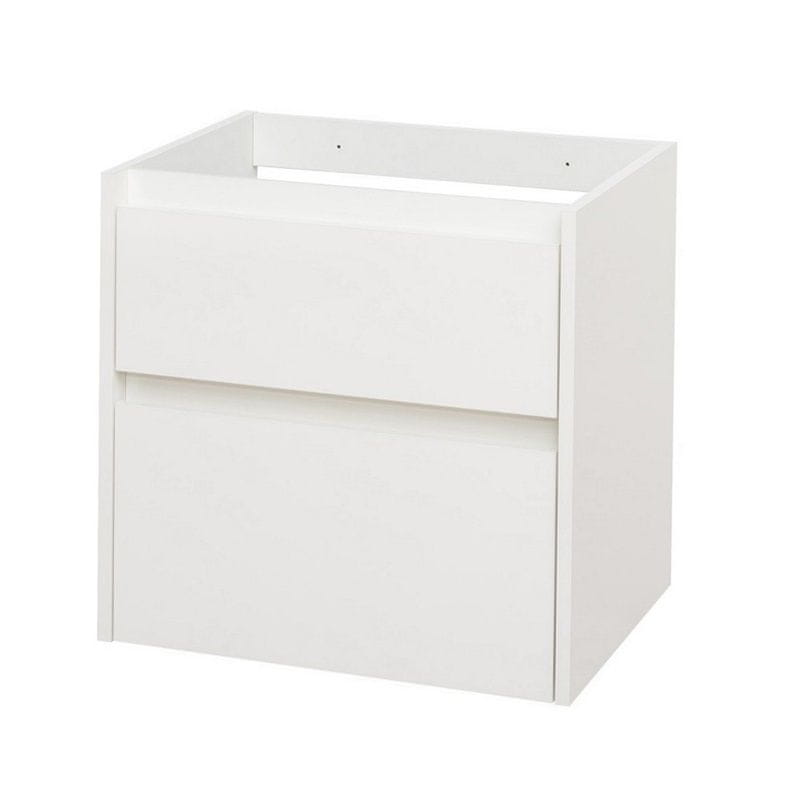 Mereo Opto kúpeľňová skrinka, spodná, biela, 2 zásuvky, 610x580x460 mm CN910S - Mereo