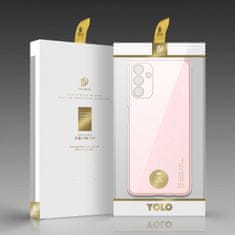 Dux Ducis Yolo kožený kryt na Samsung Galaxy A13 5G, ružový