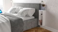 Dalenor Nočný stolík Turra, 65 cm, biela