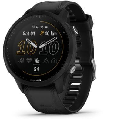 moderná nízka hmotnosť ľahké smart hodinky bežecké hodinky triatlonové hodinky smart hodinky Garmin Forerunner 255S Music integrovaný hudobný prehrávač počúvanie hudby výkonná GPS Bluetooth odolné do hĺbky 50 m 5ATM bezkontaktné platby garmin pay batérie s výdržou 12 dní viac ako 30 športových profilov na zotavenie race predictor meranie srdcového rytmu krokomer gps glonass galileo wifi ant plus body battery energy monitor smart notifikácia detekcia pádov výkonné múdre hodinky bežecké hodinky pre bežcov triatlon vytvalostný beh multišport mp3 prehrávač vlastná hudba