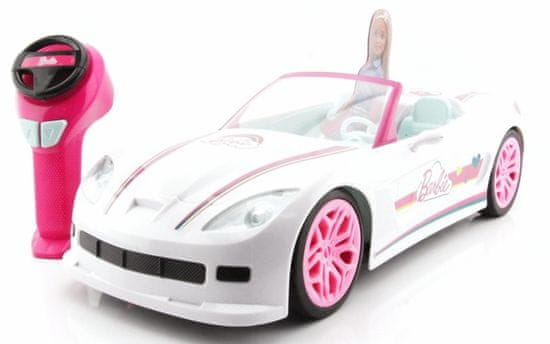 Mondo Motors RC-Dream car Barbie 42 cm 2,4Ghz, biela
