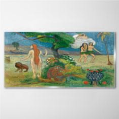 COLORAY.SK Sklenený obraz Le paradis perdu gauguin 100x50 cm